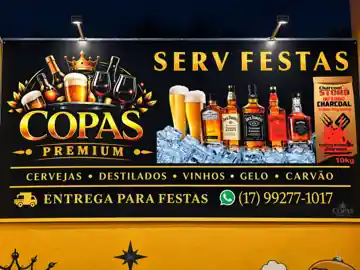 Serv Festa Copas Premium em São José do Rio Preto